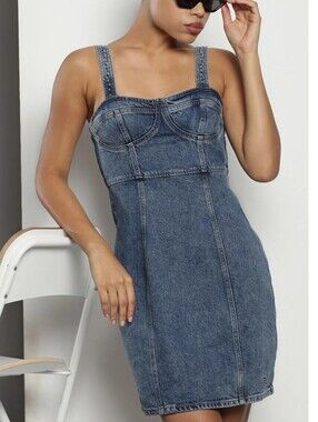 Reformation Jeans Nikki Bustier Dress